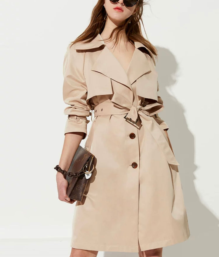 "Isabella Cream" Trench