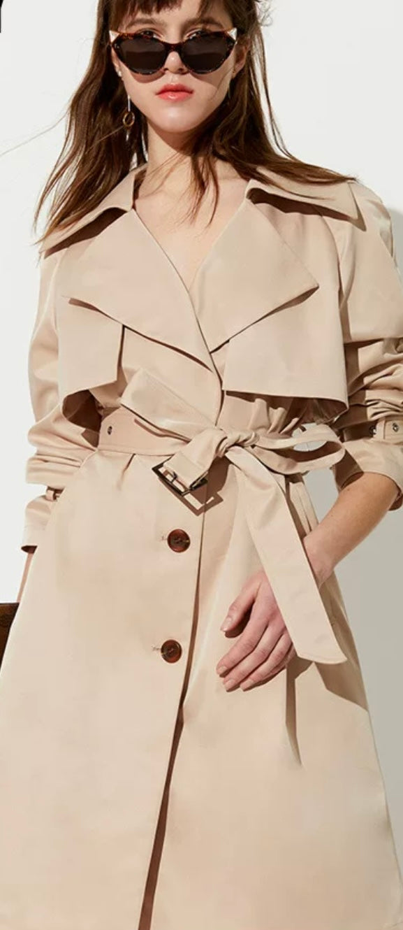 "Isabella Cream" Trench