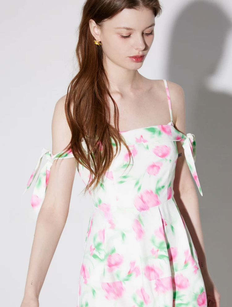 "Rosette Charm" Dress