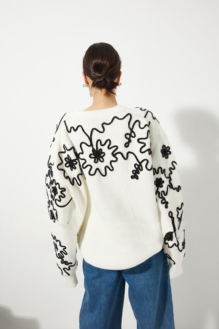 Isla Knit" Sweater