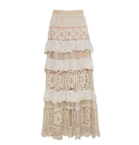 "Crochet Harmony" Skirt