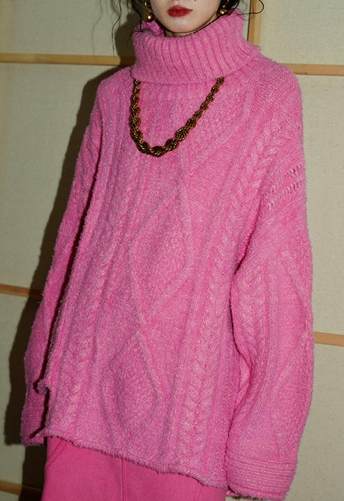 "Carnation Cozy" Sweater