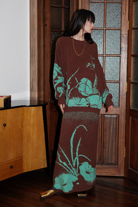 "Cocoa Botanica" Dress