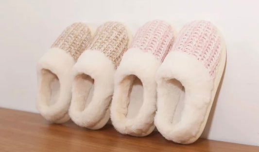 "Nora Knit" Slippers
