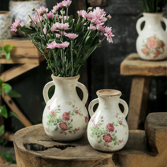 "Amelia" Floral Vase