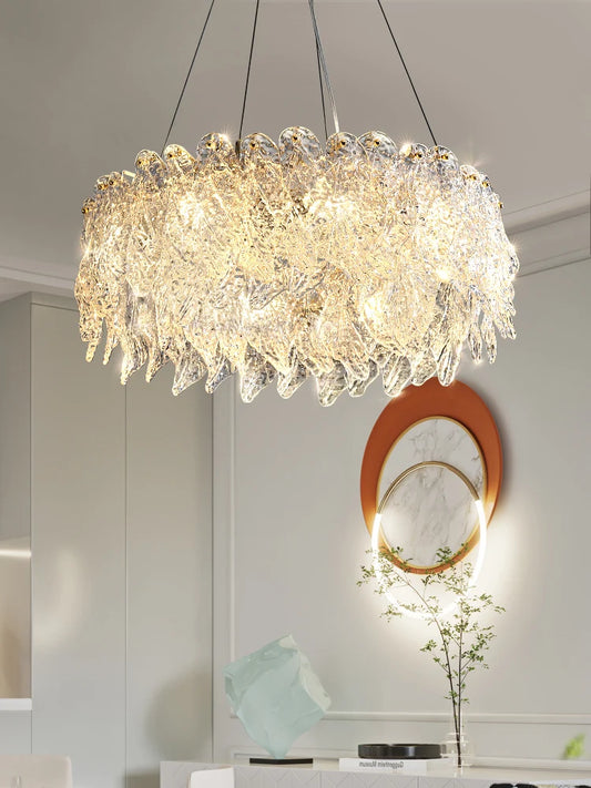 "Radiant Ripple" Chandelier