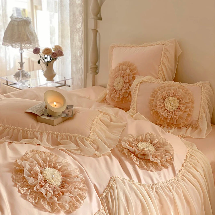 Kylie Lace-Edged Bedding Collection