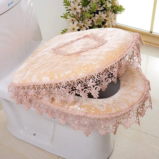 "Charlotte Charm" Toilet Lace Cover
