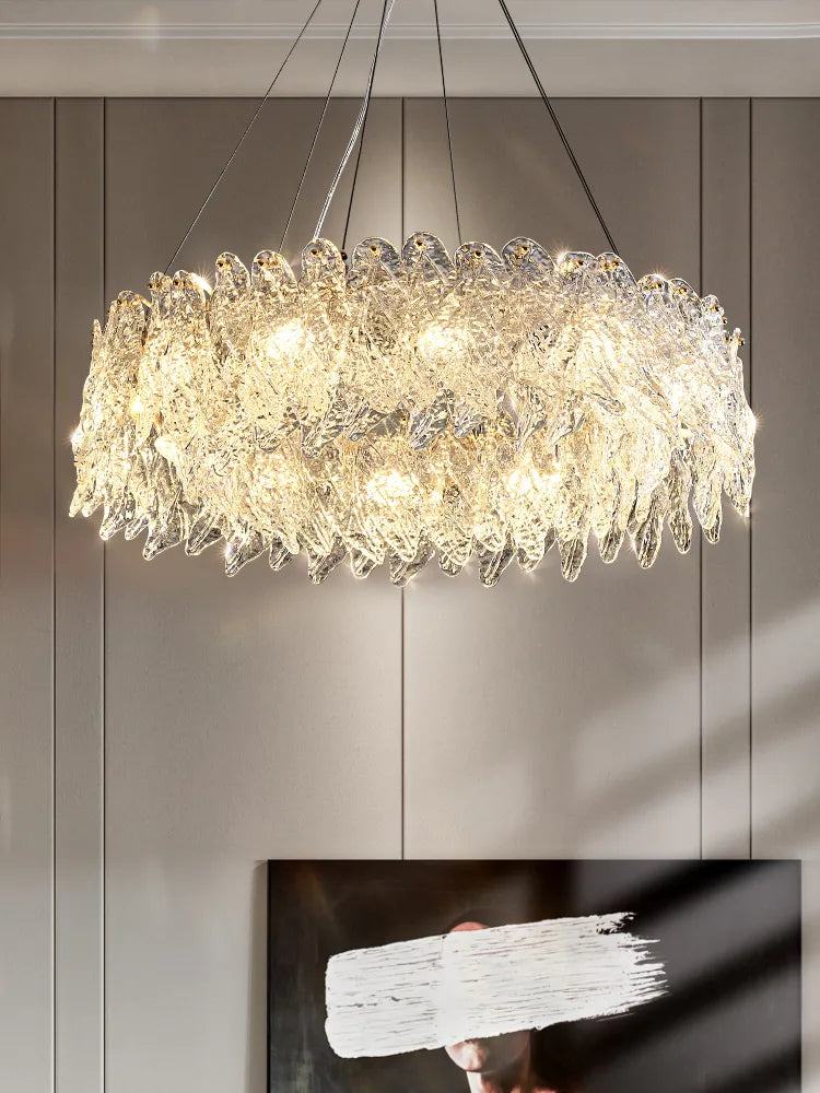 "Radiant Ripple" Chandelier