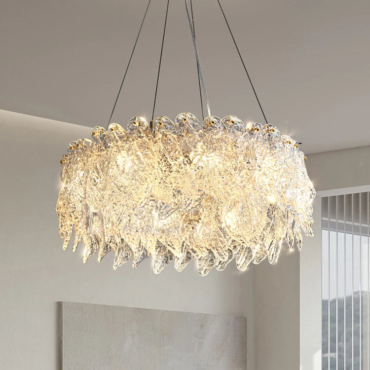 "Radiant Ripple" Chandelier