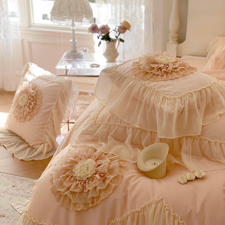 Kylie Lace-Edged Bedding Collection