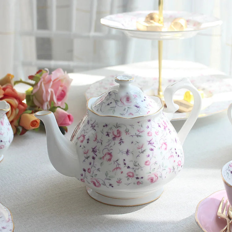 Rose Countryside Tea Set