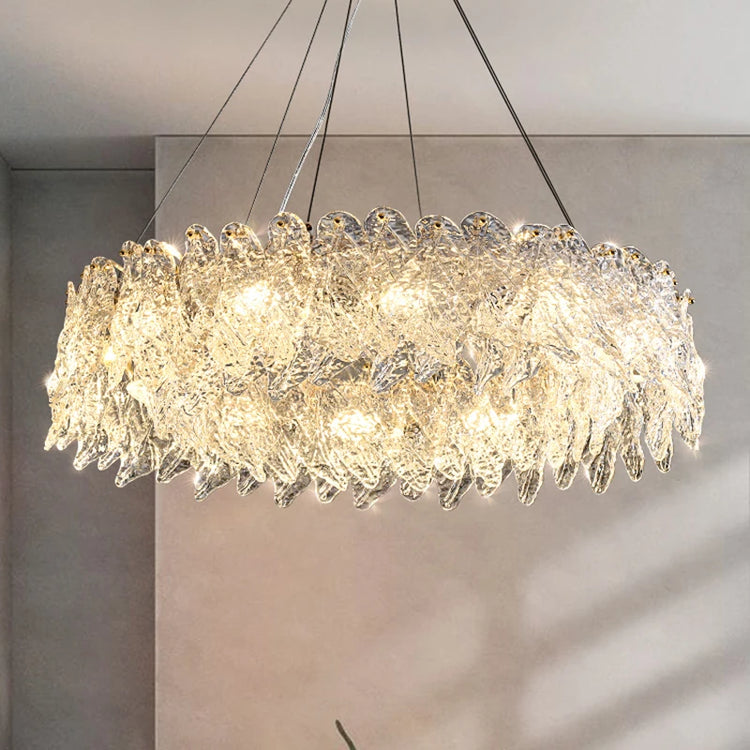 "Radiant Ripple" Chandelier