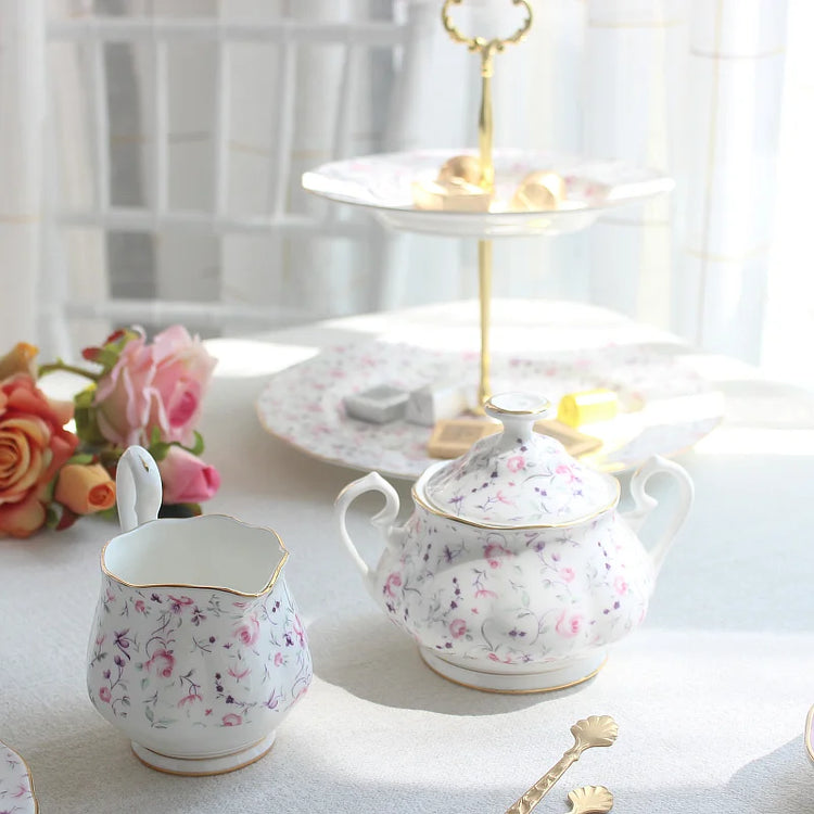 Rose Countryside Tea Set