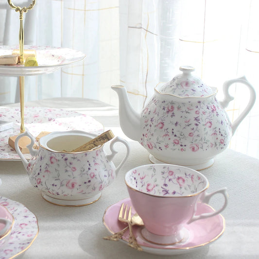 Rose Countryside Tea Set