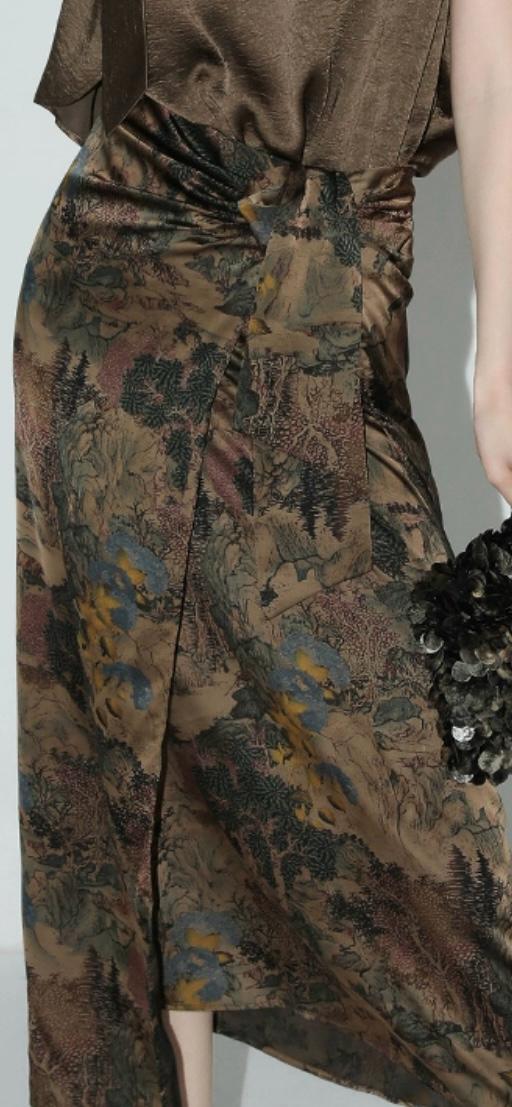 Colt Elara Vintage Wrap Skirt